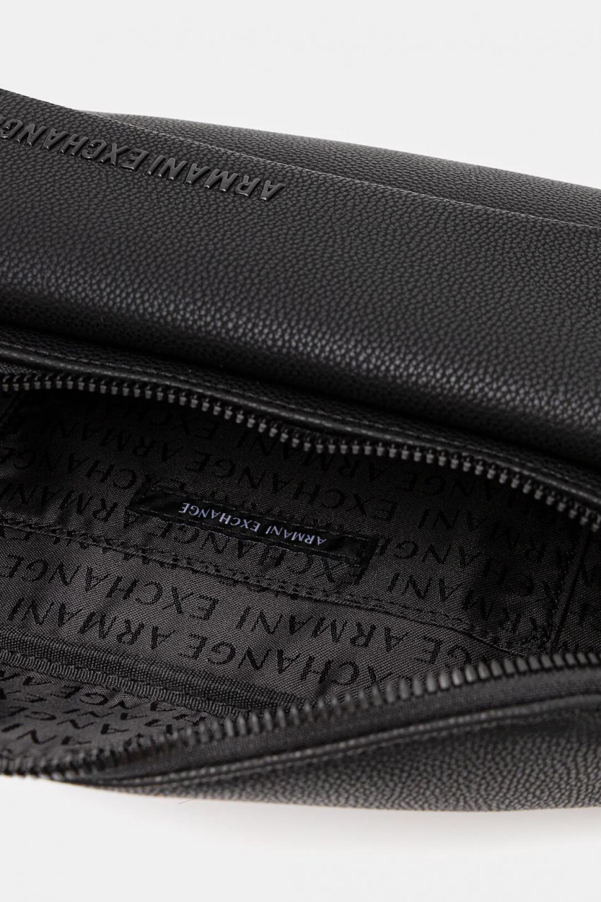 Черная бананка Armani Exchange