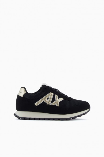 Мужские кроссовки Armani Exchange чёрные