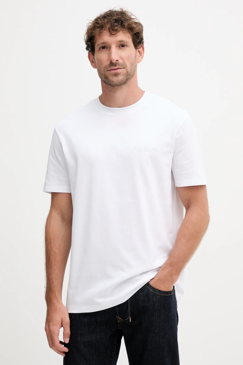 Футболка чоловіча Armani Exchange біла