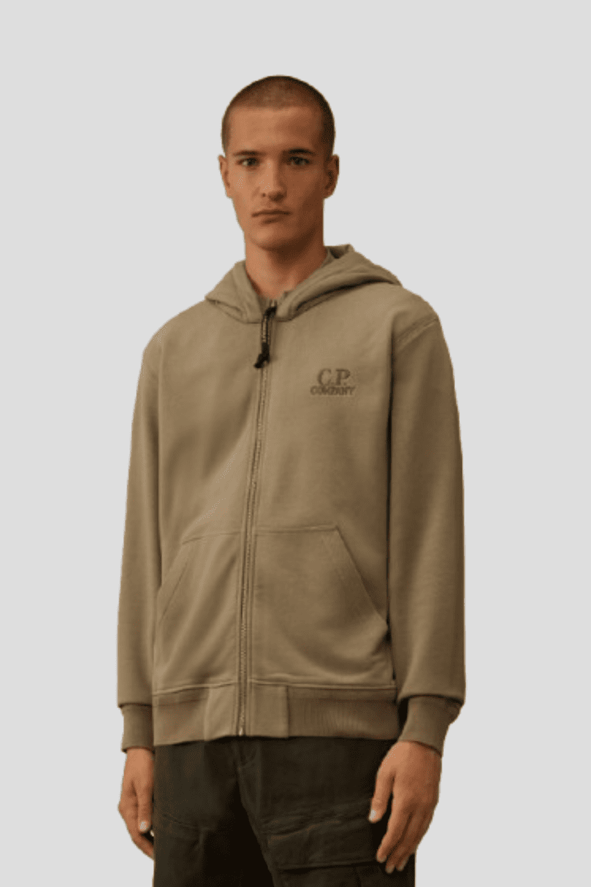 Купити сірий чоловічий худі C.P. Company