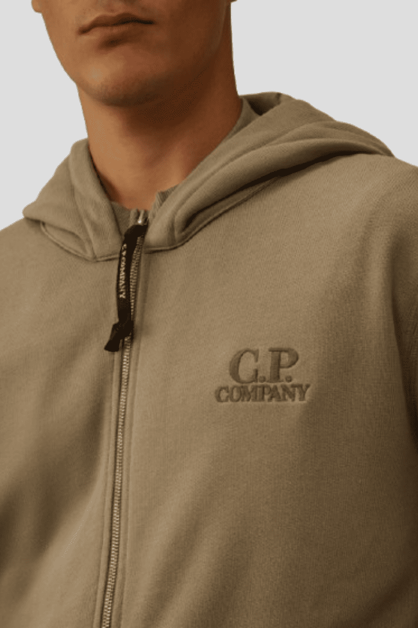 Купити сірий чоловічий худі C.P. Company