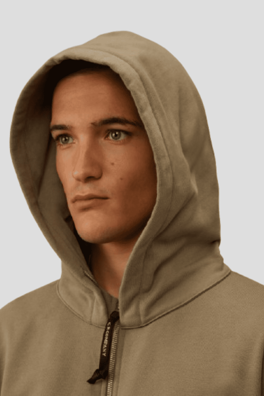 Купити сірий чоловічий худі C.P. Company