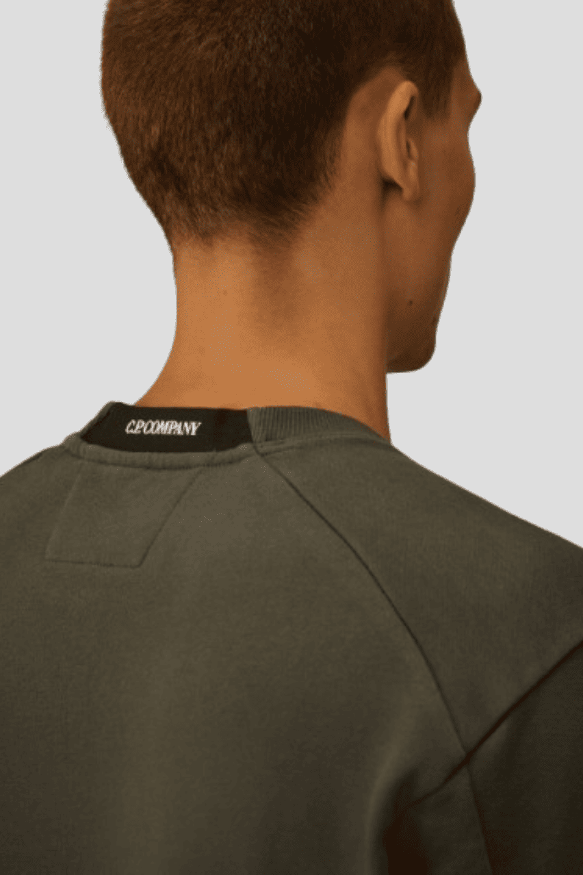 Купити хакі чоловічий світшот C.P. Company