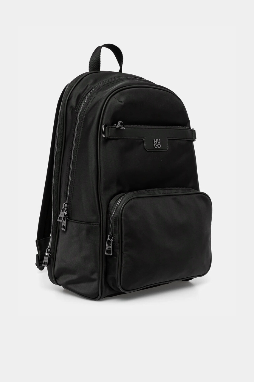 Чоловічий рюкзак HUGO Nesh N_Backpack 001, чорний