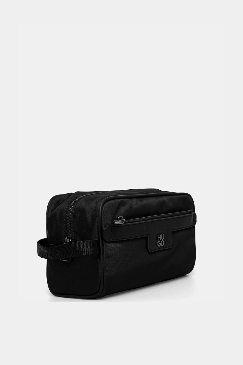 Чорна косметичка HUGO Nesh N_Washbag