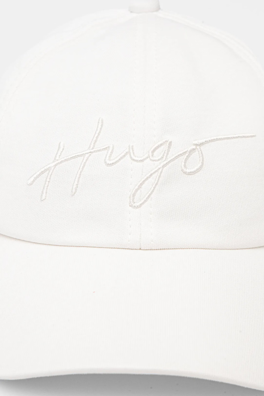 Біла кепка HUGO Ally-J 110