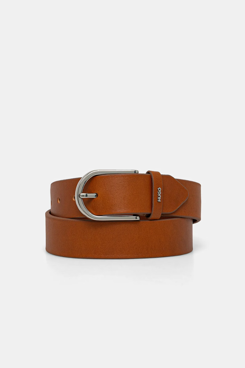Рыжий женский ремень HUGO Zoey-S Sz35 210