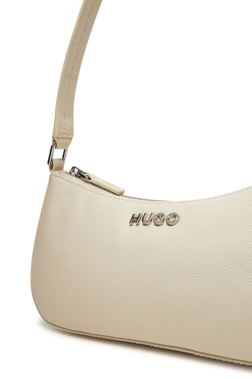 Молочна жіноча сумка HUGO 50516666 Chris SM Hobo R.N. 110