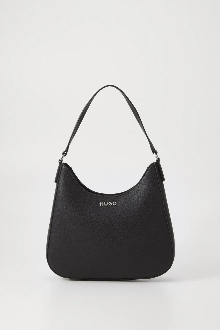 Чорна жіноча сумка HUGO 50541768 Chris Hobo Big 001