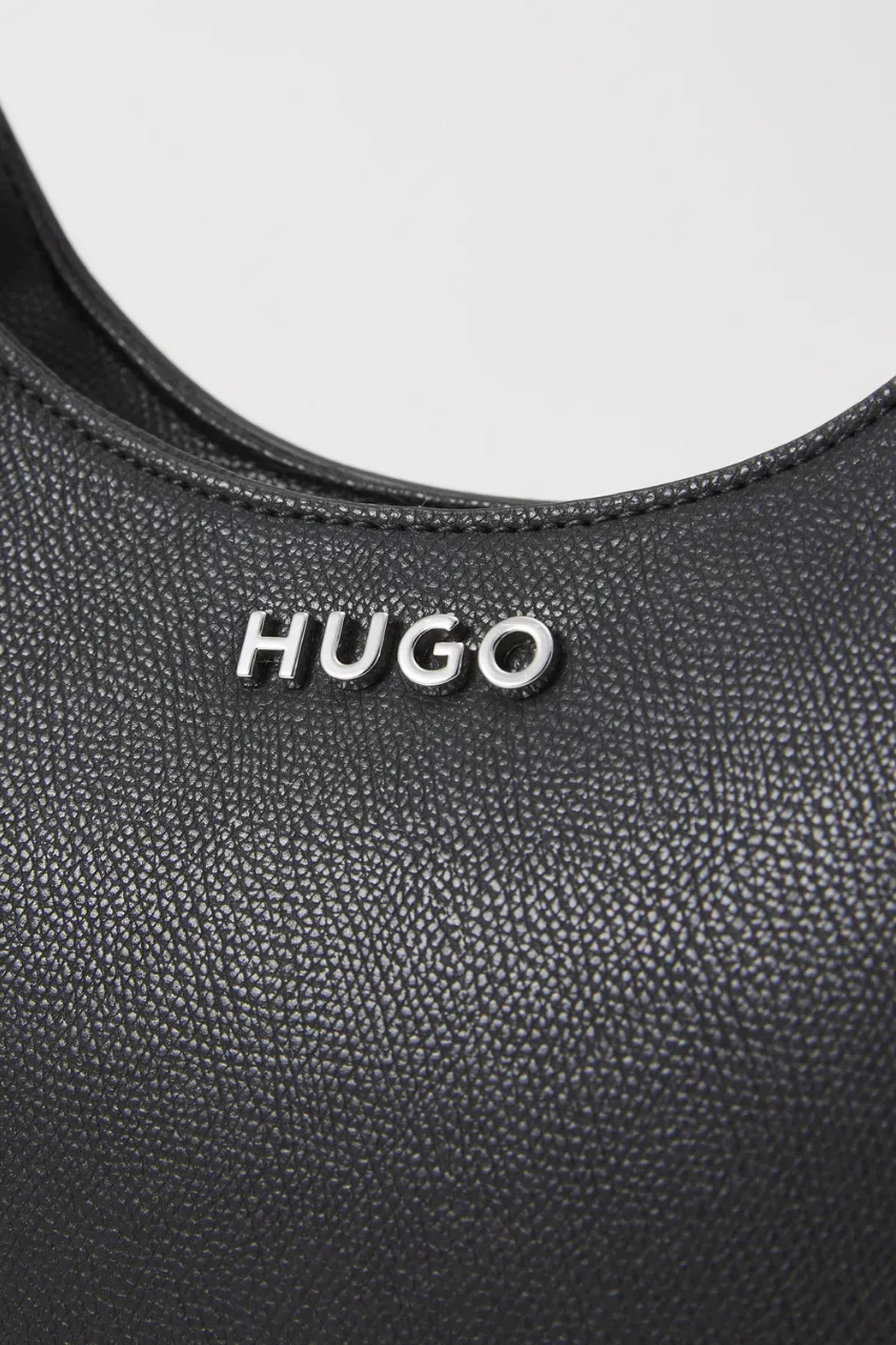 Чорна жіноча сумка HUGO 50541768 Chris Hobo Big 001