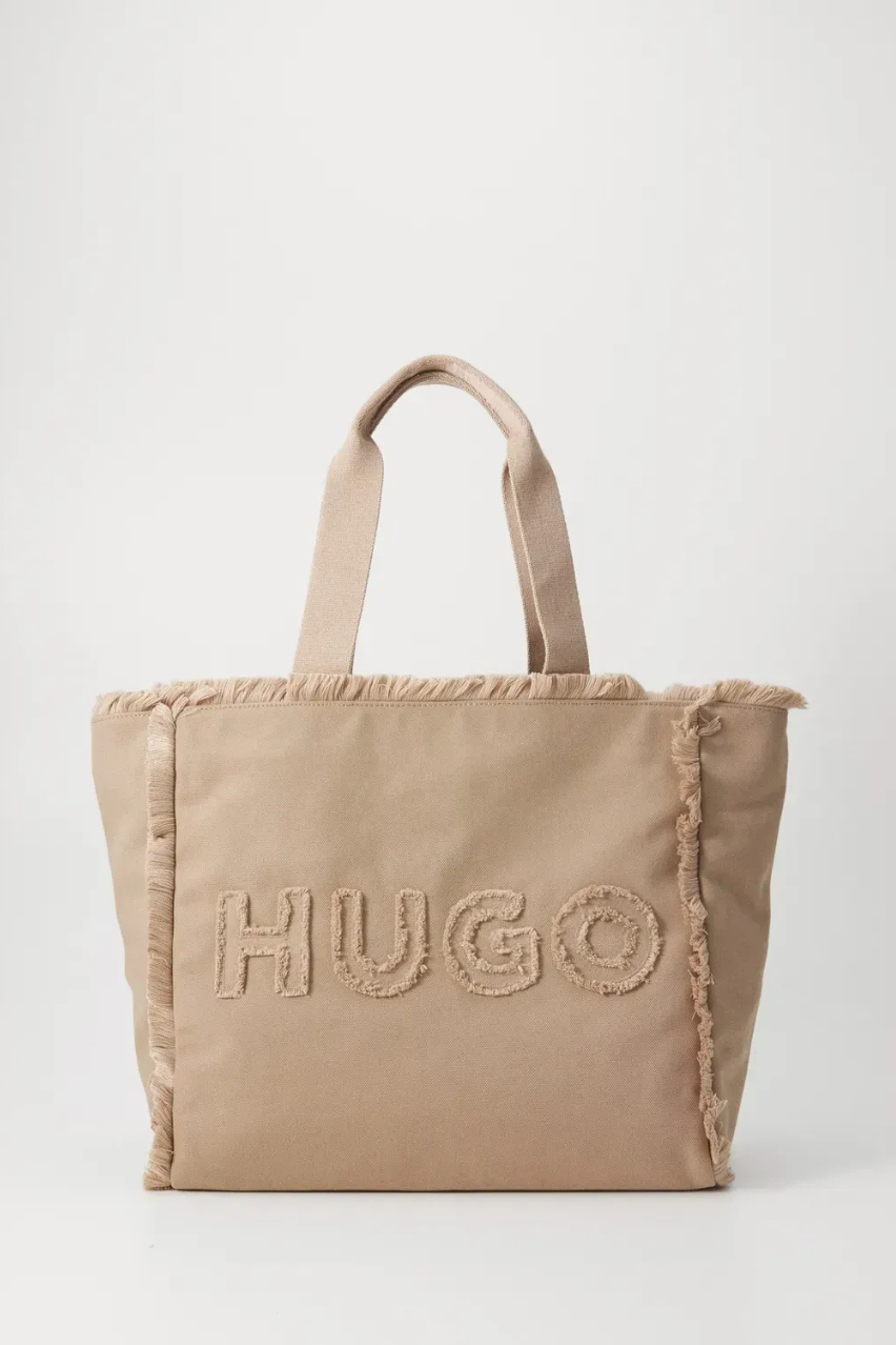 Женский бежевый шопер HUGO Becky Tote CA 50541867