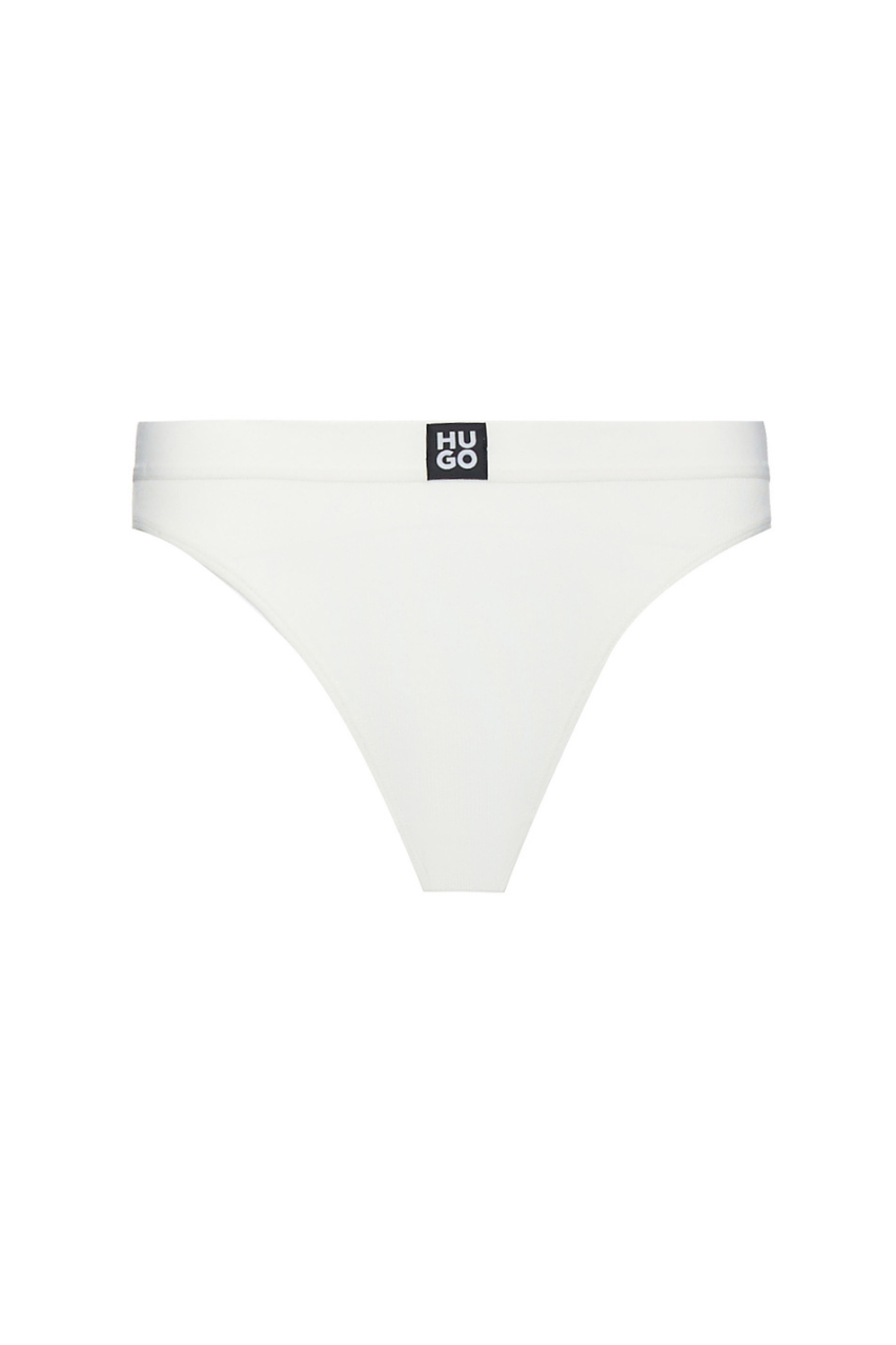 Молочні жіночі сліпи HUGO Brief Rib 50496832