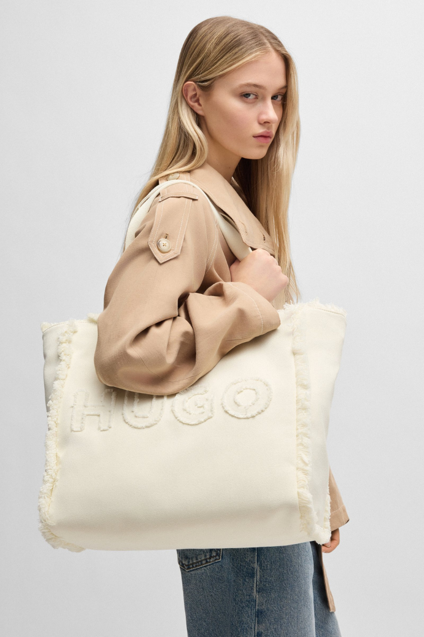 Жіночий молочний шопер HUGO Becky Tote CA 50541867