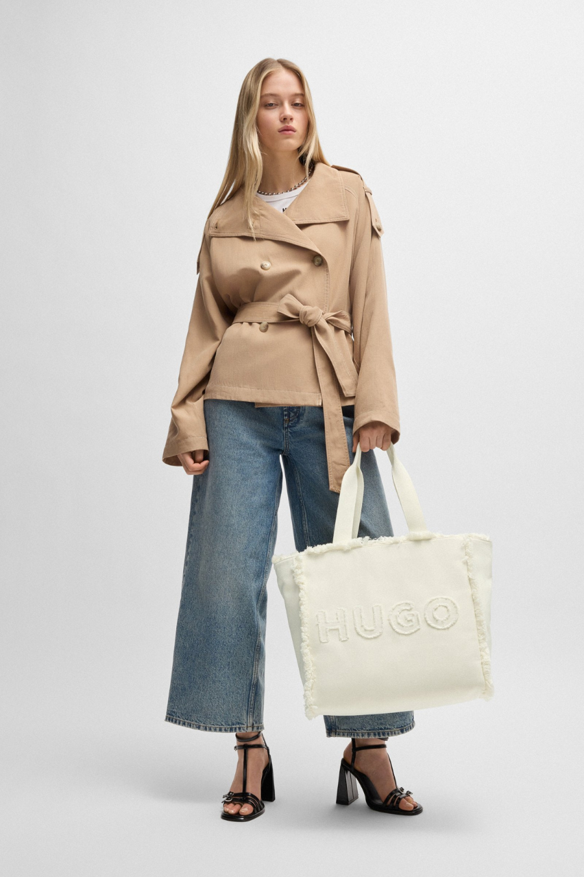 Жіночий молочний шопер HUGO Becky Tote CA 50541867