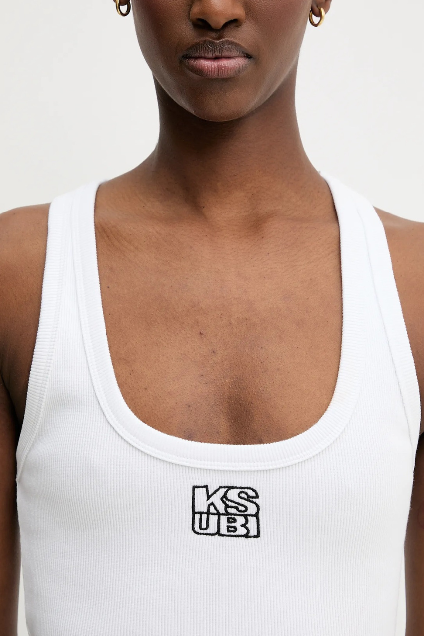 Білий топ Ksubi Stacked Origin (M)