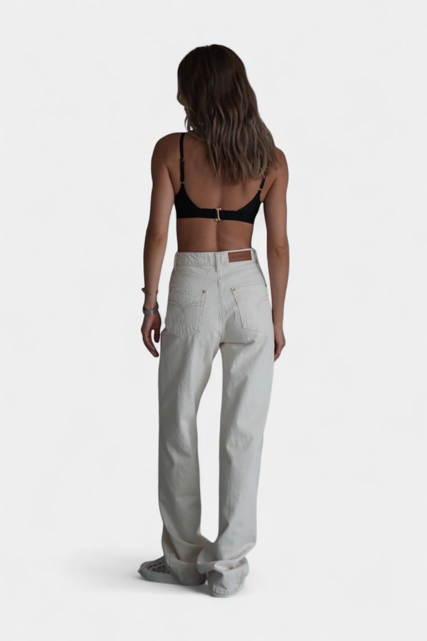 Бежевые джинсы Mia Basic D188BG Aisenberg