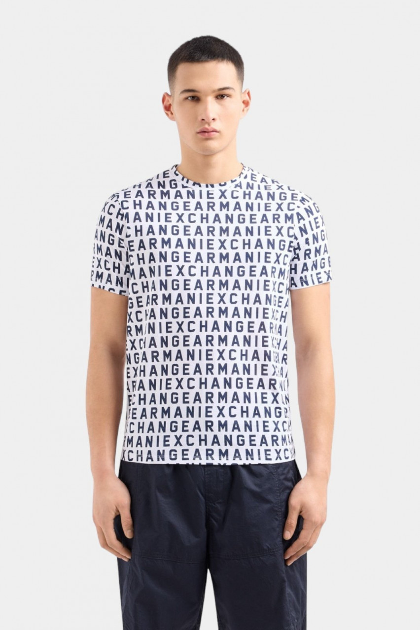 Біла футболка 3DZTJW ZJH4Z 81BE Armani Exchange