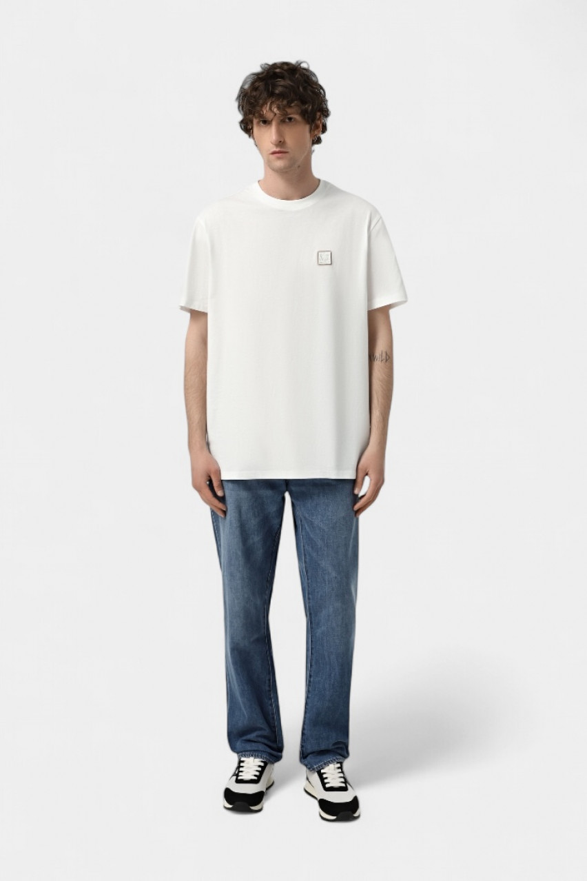 Синие джинсы прямого кроя XM000069 AF13362 MB002 Armani Exchange
