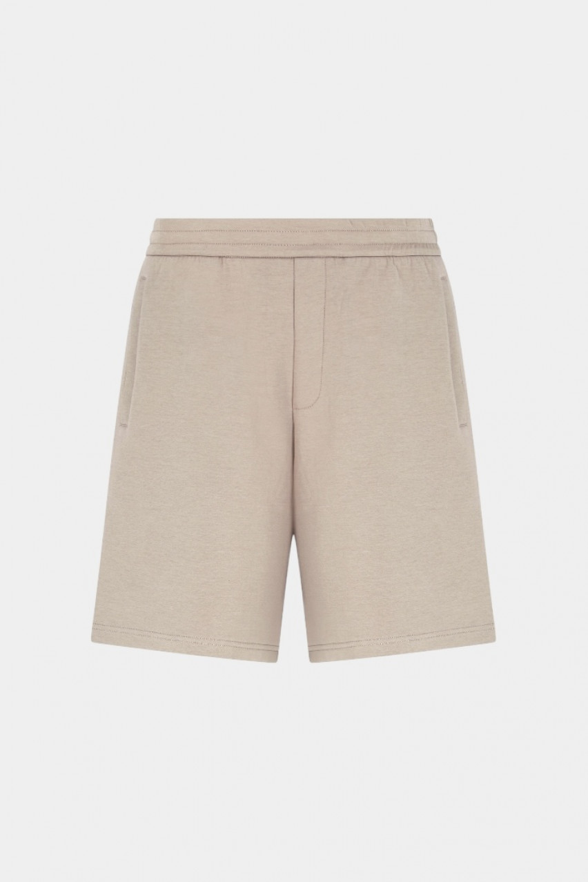Бежеві базові шорти з еластичної бавовни XM000483 AF10818 U6167 Armani Exchange