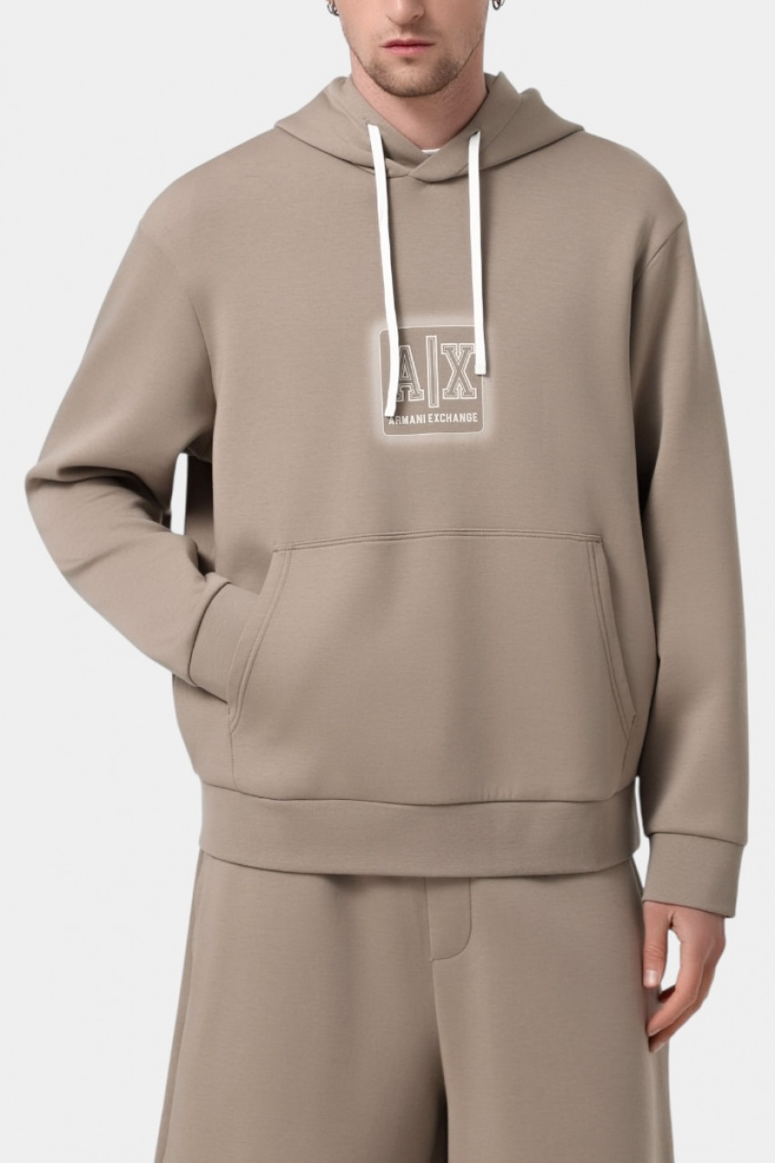 Бежевые тощие с логотипом XM000482 AF10818 U6167 Armani Exchange