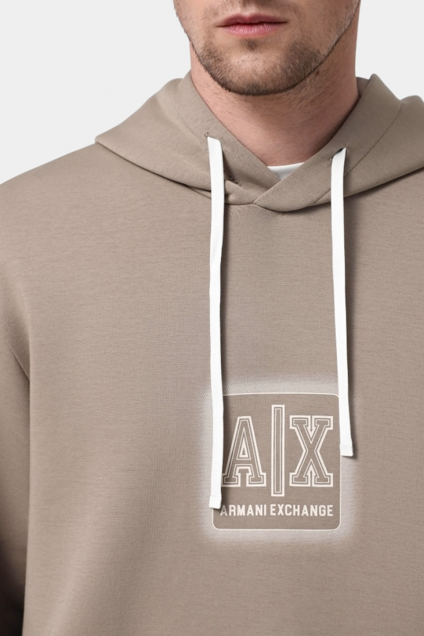 Бежевые тощие с логотипом XM000482 AF10818 U6167 Armani Exchange