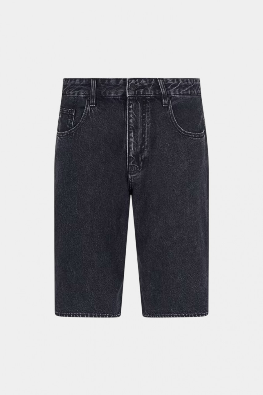 Темно-сірі джинсові шорти широкого крою XM000658 AF13366 M8001 Armani Exchange