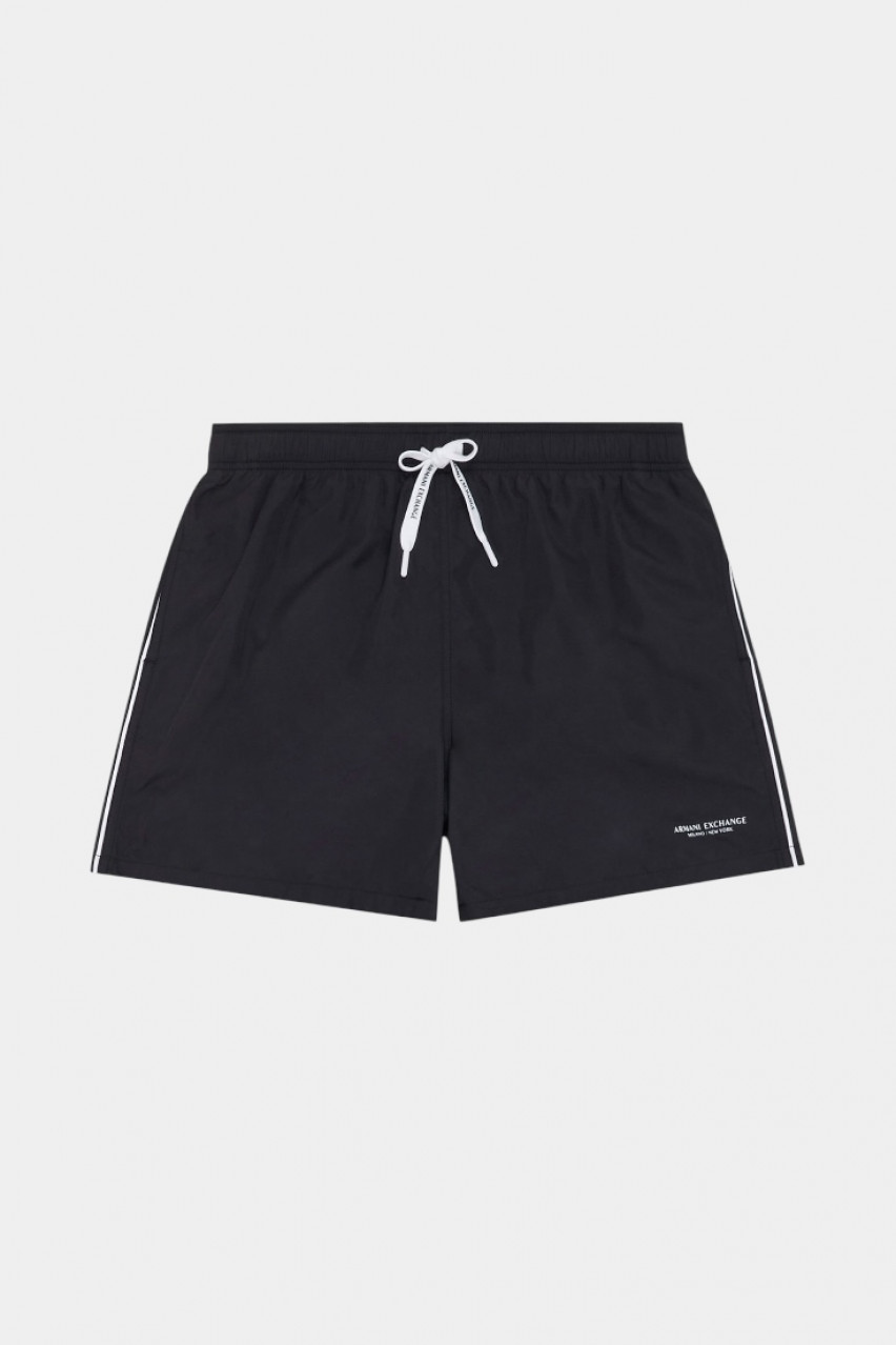 Чорні плавки-боксерки з логотипом 953035 CC630 00020 Armani Exchange