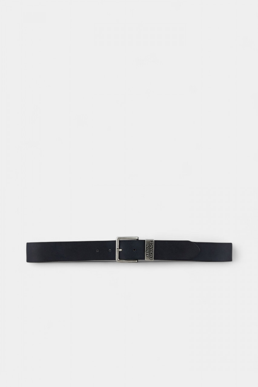 Темно-синій шкіряний ремінь 951186 CC528 00134 Armani Exchange