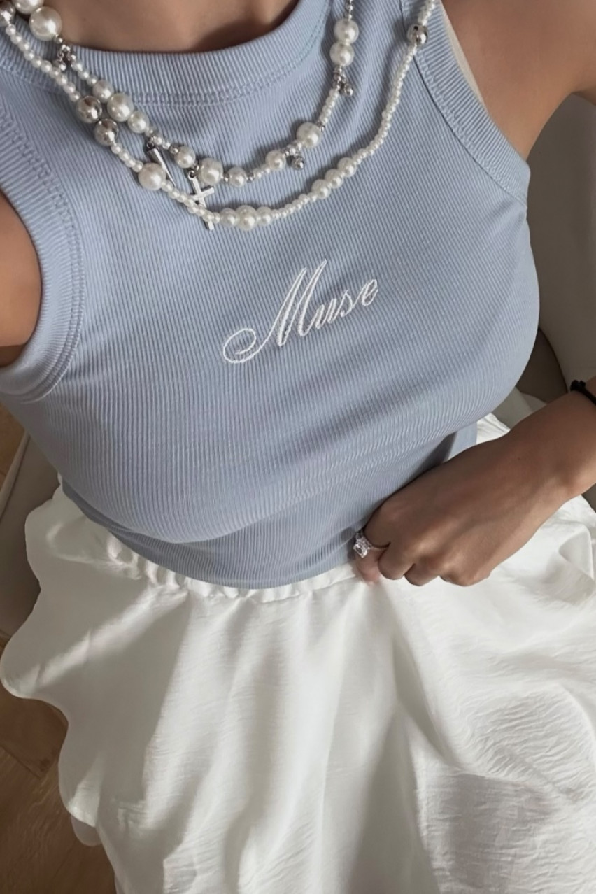 Блакитна майка Muse SS2024 BLAZH.