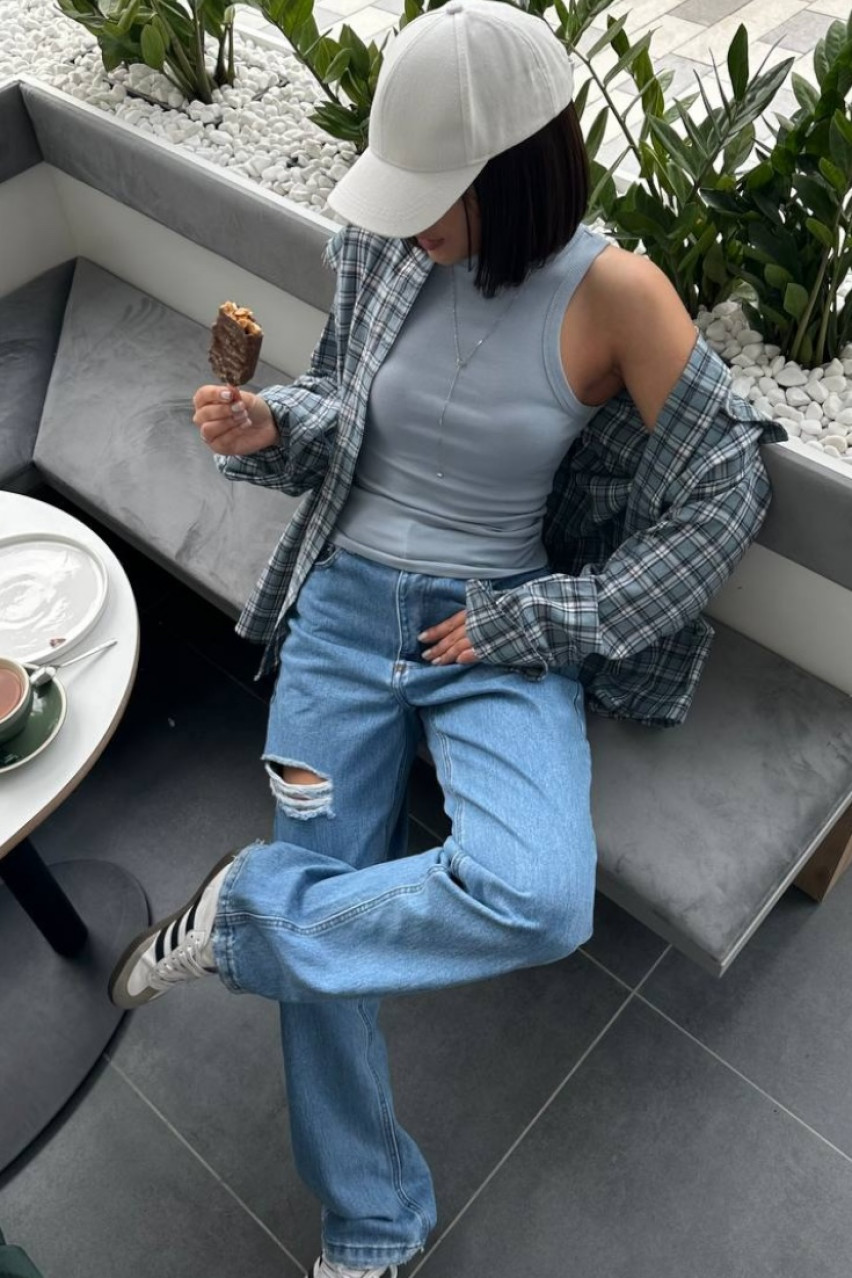 Блакитна майка Basic SS2024 BLAZH'