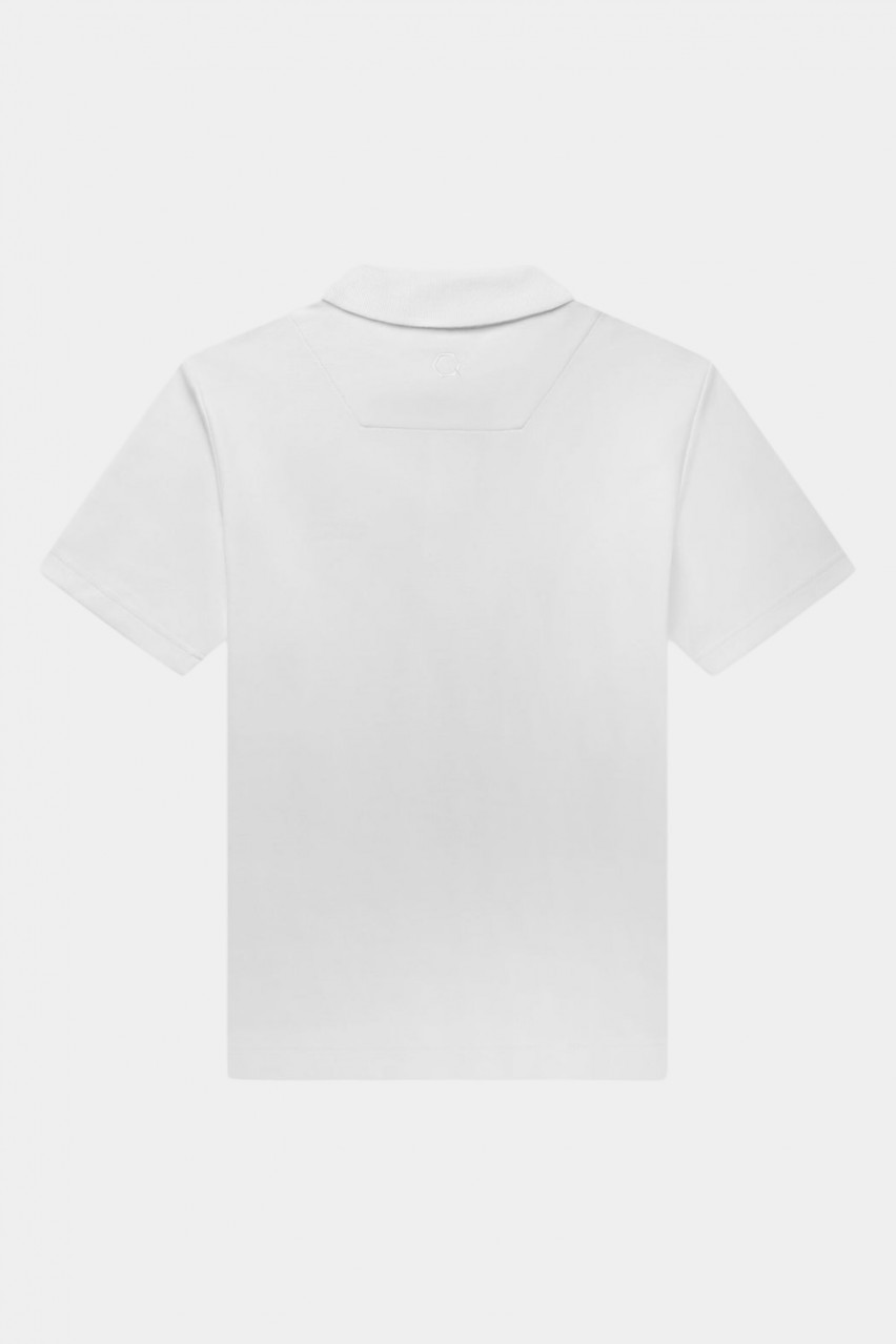 Біле поло Q-Series Regular Fit B1122.1033 906 BALR.