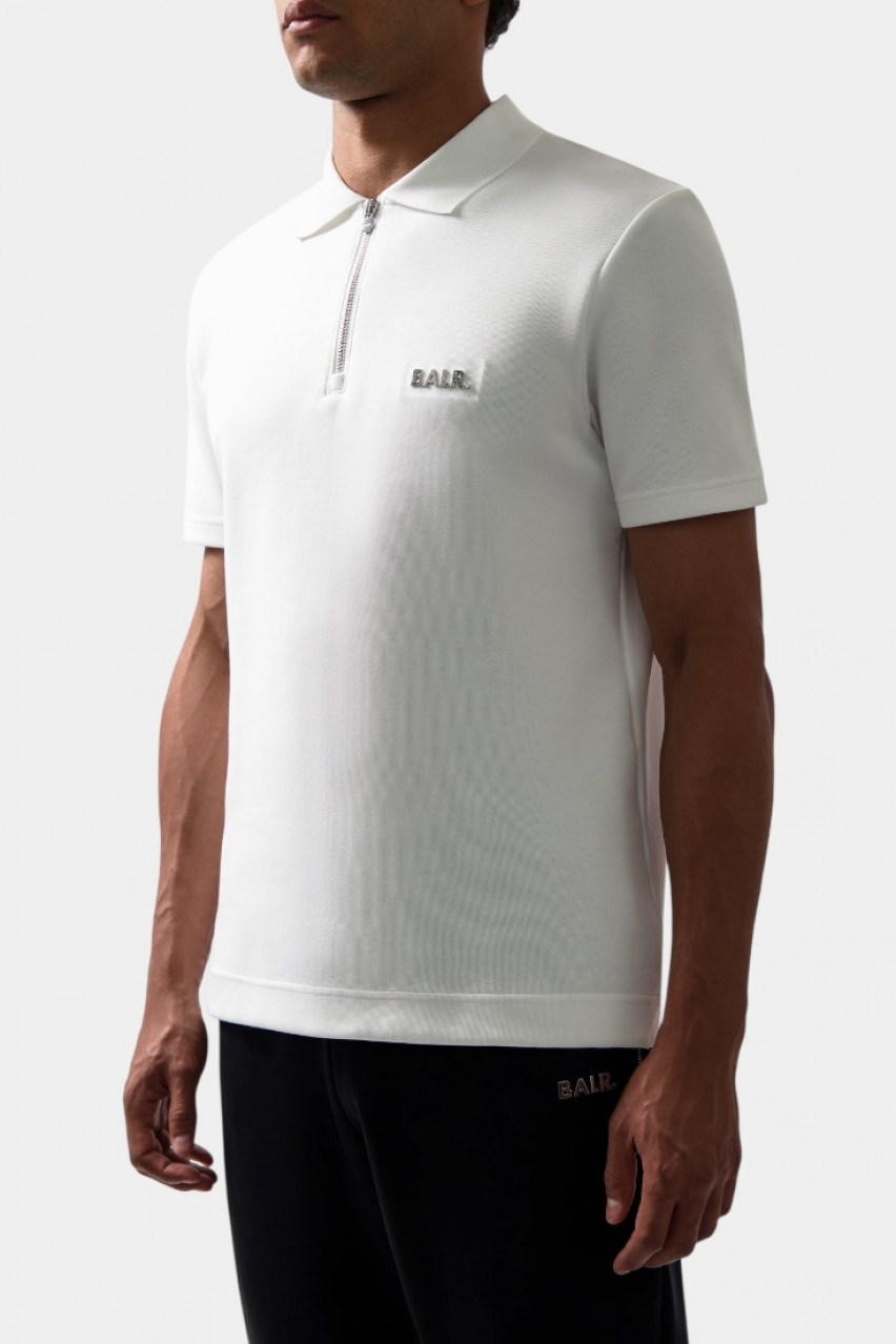 Біле поло Q-Series Regular Fit B1122.1033 906 BALR.