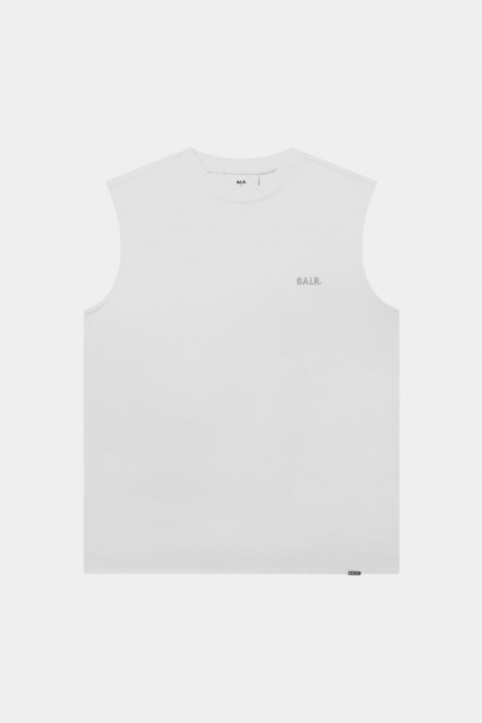 Белая майка Logo Oversized
