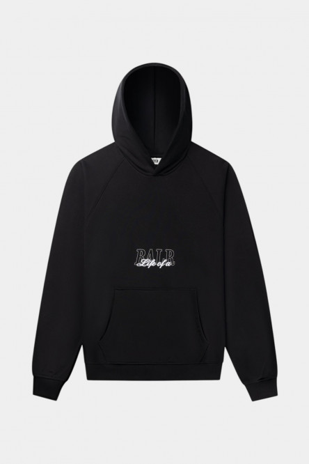 Чорне худі Script Relaxed Fit
