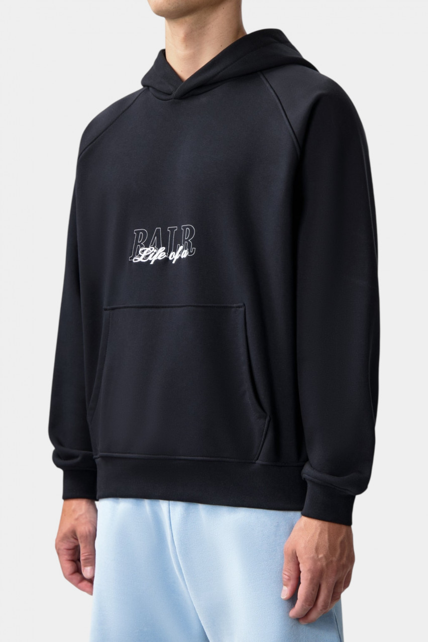 Чорне худі Script Relaxed Fit B1261.1138 102 BALR.