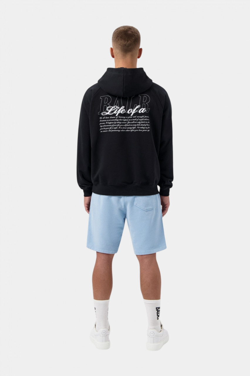 Чорне худі Script Relaxed Fit B1261.1138 102 BALR.