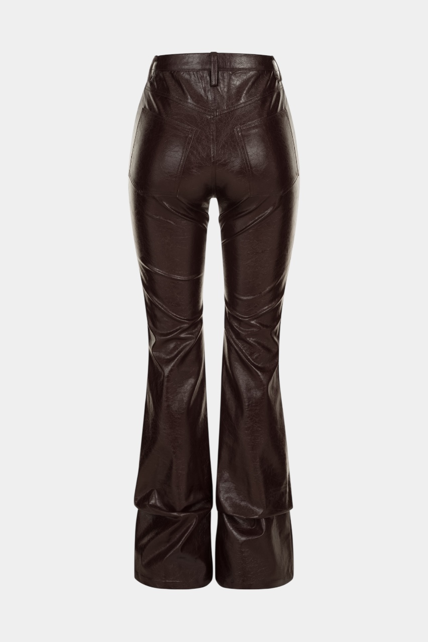 Бордові брюки Vinous WWB-P6000-21-26 BÁZHANE