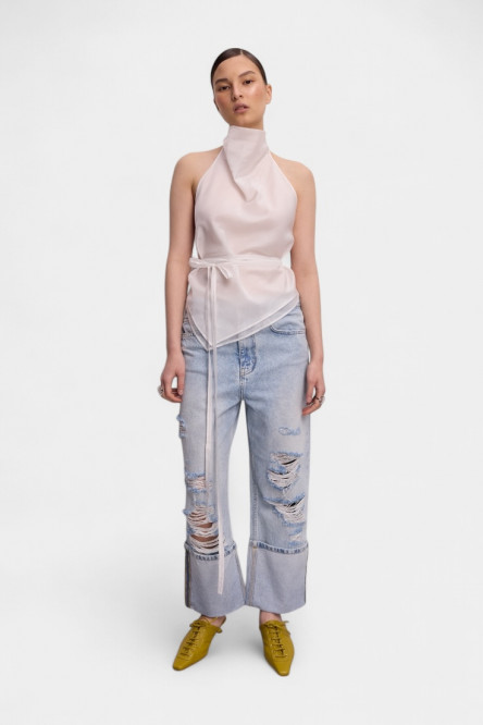 Блакитні джинси Boyish Ripped