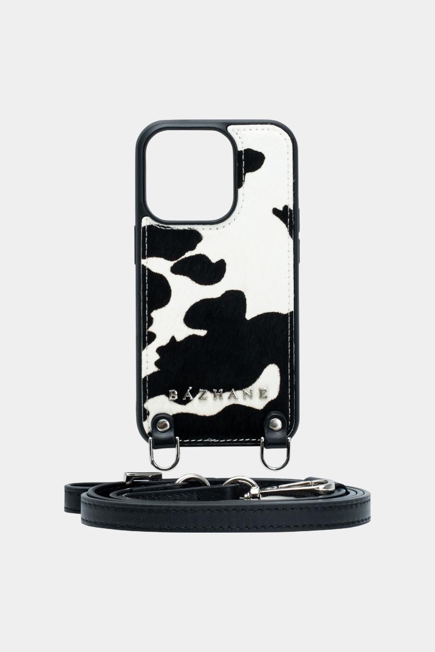 Чорно-білий чохол на iPhone 16 Pro Max JU-PC17-39-76 BÁZHANE