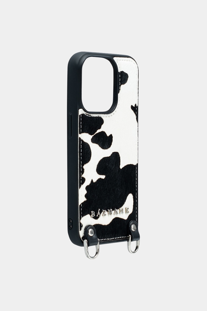 Чорно-білий чохол на iPhone 16 Pro Max JU-PC17-39-76 BÁZHANE