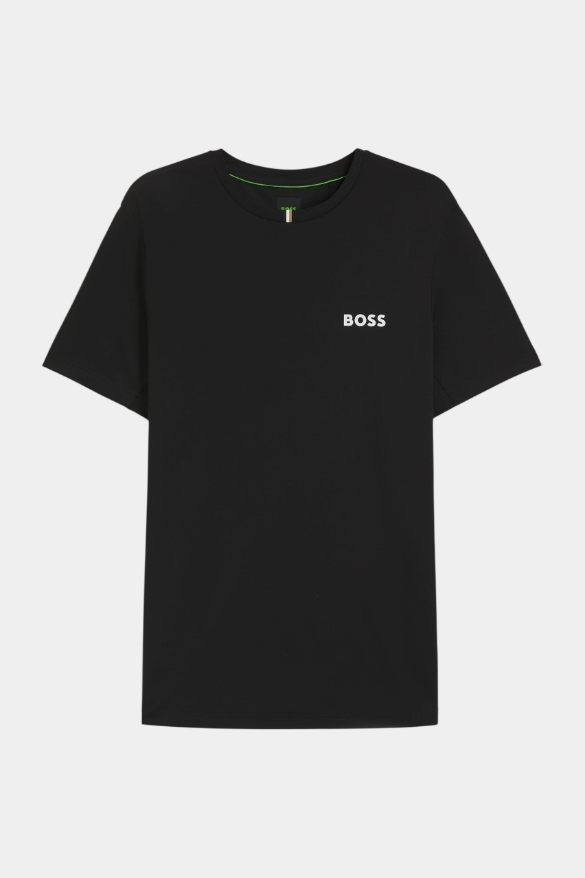 Черная футболка Tee TOC с логотипом 50543328 001 BOSS