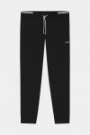 Черные хлопковые спортивные штаны Pants Zone