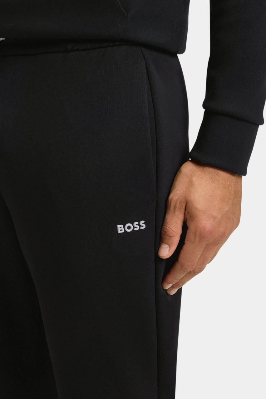 Чорні бавовняні спортивні штани Pants Zone 50543070 002 BOSS