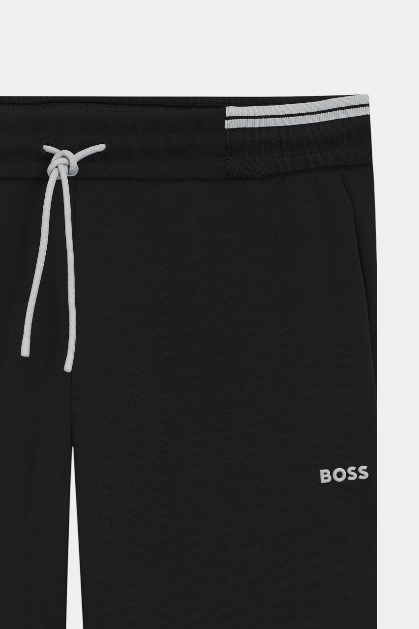 Чорні бавовняні спортивні штани Pants Zone 50543070 002 BOSS