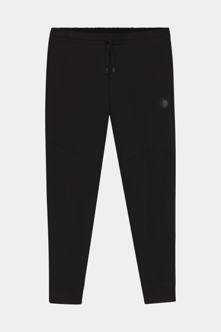 Черные спортивные штаны Pants Future с монограммным логотипом 50543860 001 BOSS