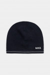 Темно-синяя шерстяная шапка Arveso_Beanie