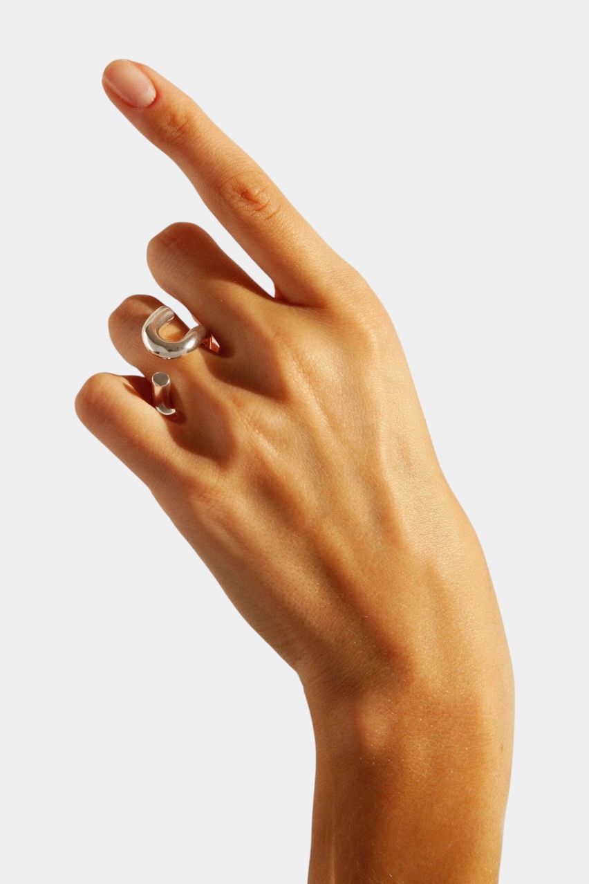 Срібна каблучка Ring 2 R2S Bruá