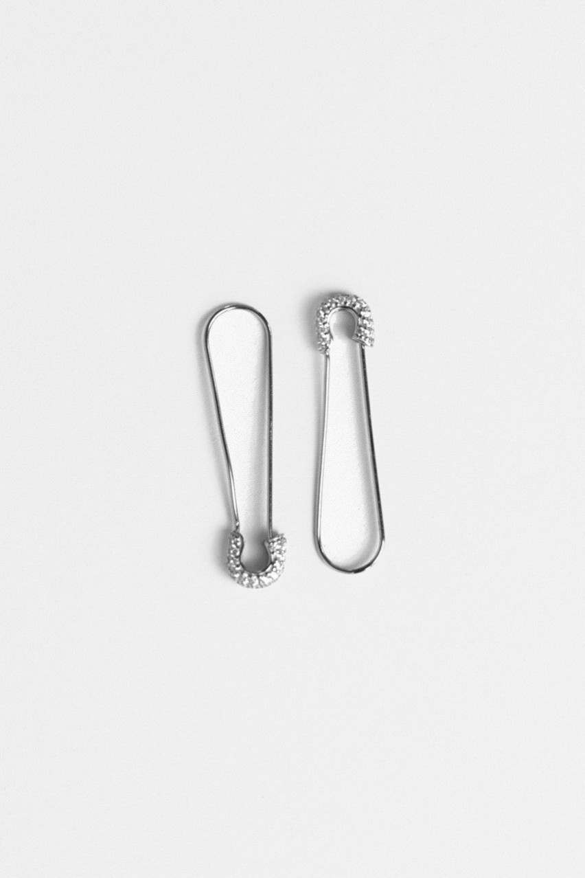Серебряные серьги Earrings 03