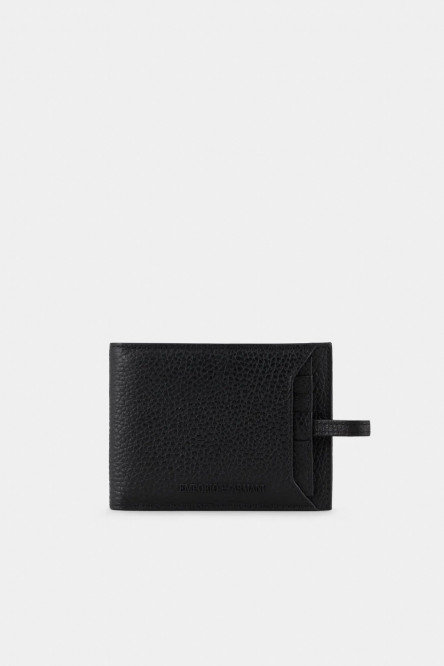 Чорний гаманець Emporio Armani