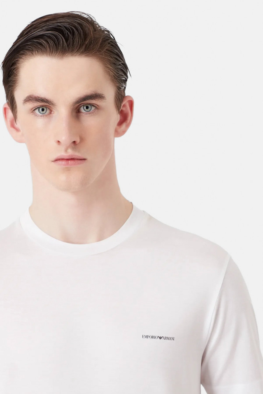 Біла футболка Emporio Armani